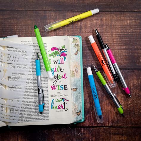 Mr Pen Bible Journaling Kit With Bible Highlighters And Pens No Bleed