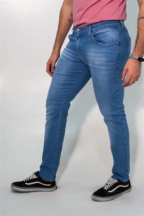 Calça Skinny Jeans Claro Masculina Stretch Anticorpus