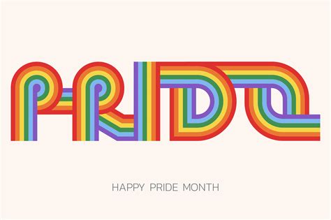 Happy Pride Month Clip Art