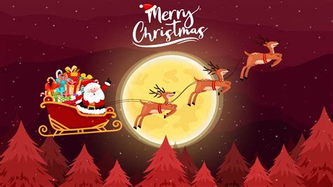 Santa Claus Merry Christmas Wallpaper Download Wallpapers 2024