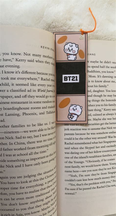 Mini Baby Bt21 Bookmarks Etsy