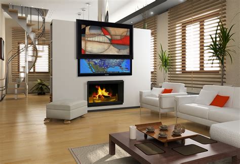 Living Rooms With Stunning Tv Solutions Allarchitecturedesigns
