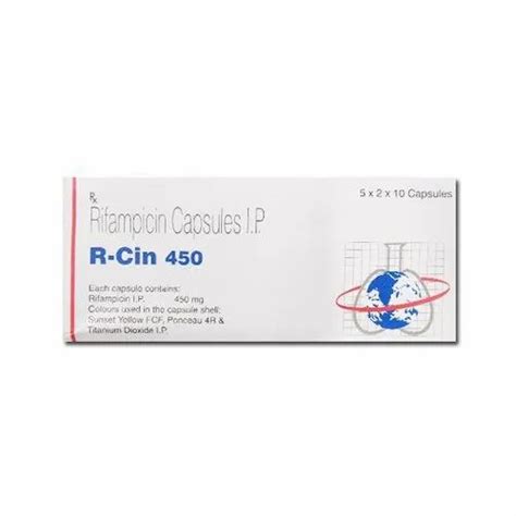 R Cin Rifampicin Capsules Ip Treatment Tuberculosis At Rs 54box In