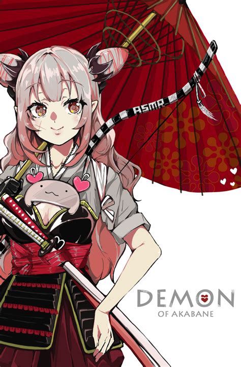 Panyatteria Suou Patra Honey Strap Nanashi Inc Highres Girl Armor Bow Weapon