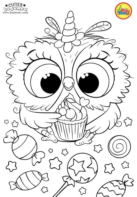 Halloween is celebrated on october 31st; Cuties Coloring Pages for Kids - Free Preschool Printables ...
