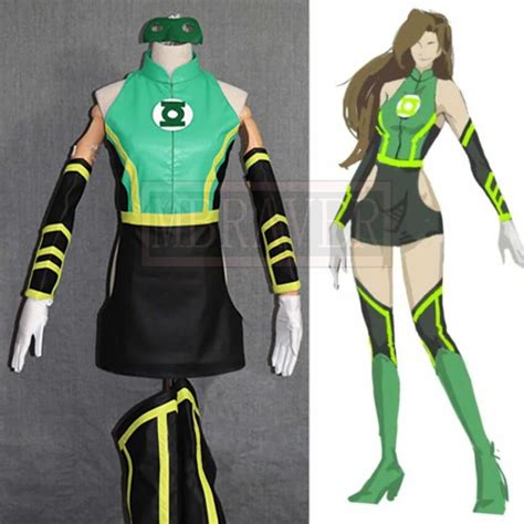 Green Lantern Sex Reversion Costumes Halloween Cosplay Costume For