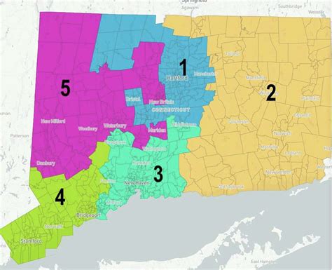 Cts Contorted Congressional Map To Get Tweaks Not Overhaul