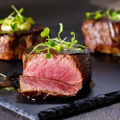 Master Chef Choice Filet Mignon Steaks 12 Pieces Creekstone Farms