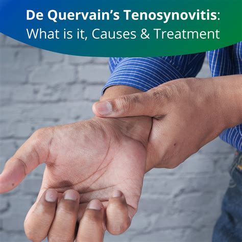 De Quervains Tenosynovitis What Is It Causes And Treatment Med Fit Uk