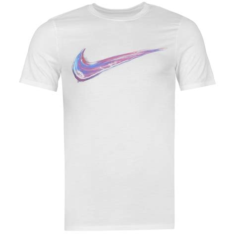 Stock your wardrobe with staples that go above and beyond. Mens Nike Streak Swoosh QTT T Shirt White, T-Shirts ...