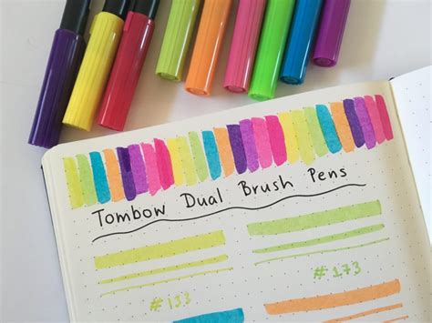8 Ways To Use Highlighters For Bullet Journal Spreads