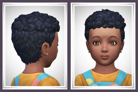Toddler Pixie Curls Hair At Birksches Sims Blog The Sims 4 Catalog