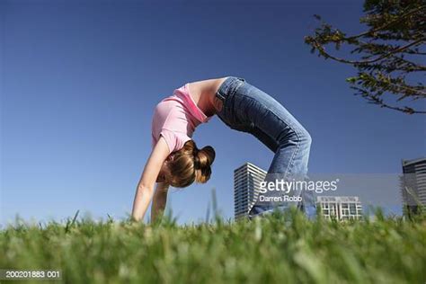 Girl Standing Backwards Photos And Premium High Res Pictures Getty Images