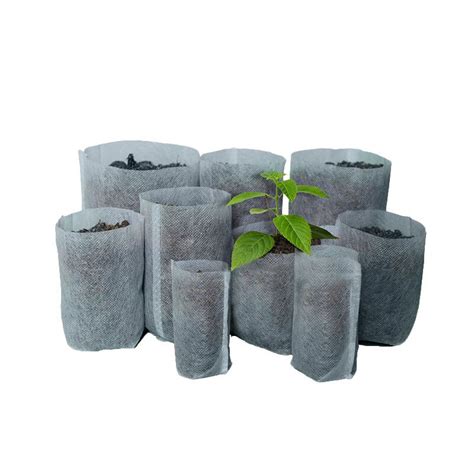 100pcs Lot Biodegradable Non Woven Nursery Bags Plant Grow Bags Fabric