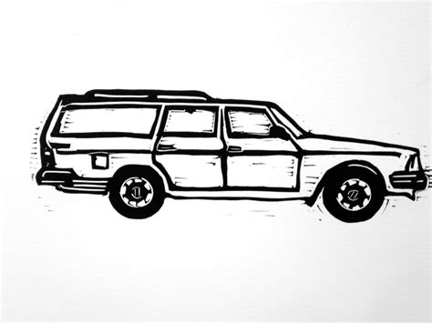Station Wagon Drawing Free Download On Clipartmag