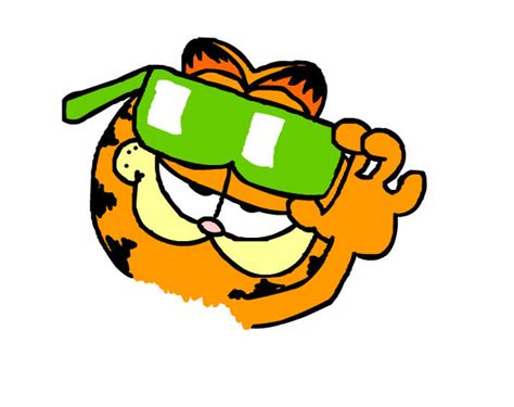 Garfield Head Doodle By Masterspeed On Deviantart