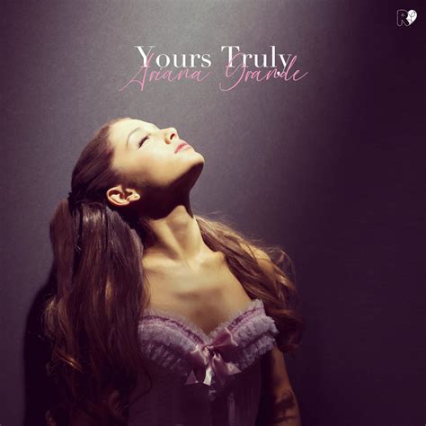 Ariana Grande Yours Truly Album Cover 1 By Areumdawokpop On Deviantart