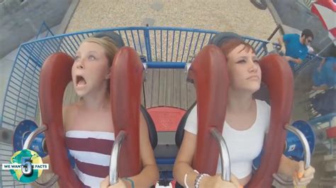 10 Funny Reactions Of People Passing Out On The Slingshot Ridenew Youtube