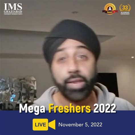 The Mega Freshers 2022 Just Got Bigger Jassi Sidhu Will Be Gracing Us