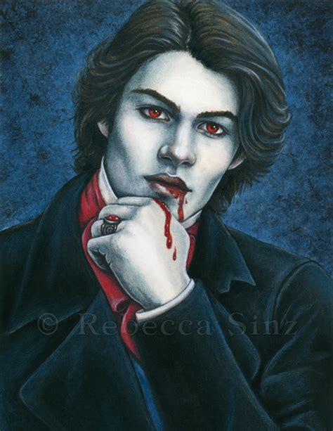 Victorian Male Vampire Gothic Art Prints Elvenstarart Male Vampire