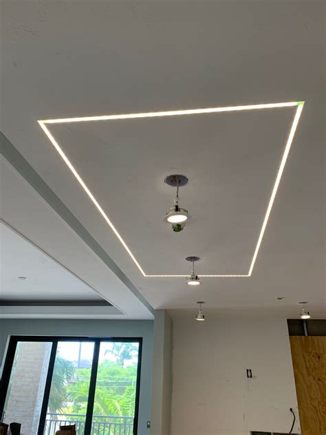 Install Led Strip Lights On Ceiling Rus Decorative Finishes