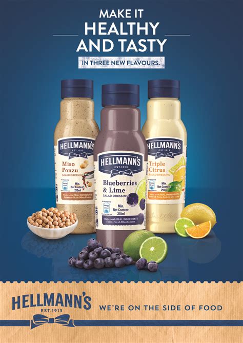 Salad Dressings Have Just Gotten Better And Healthier With Hellmanns