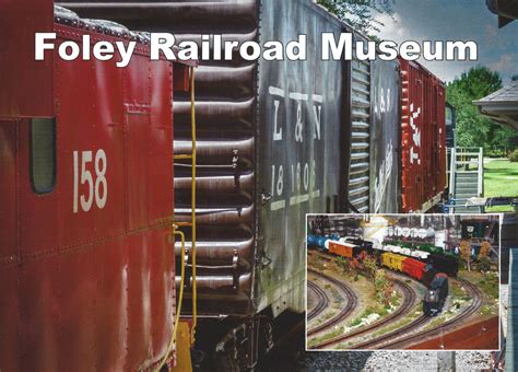 818 n mckenzie st, foley, al. Foley Railroad Museum Foley, Al Postcards 2 copy ...
