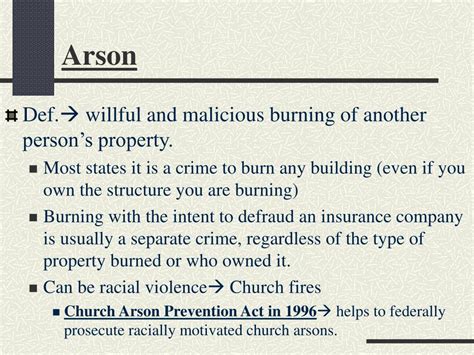 Ppt Chapter 10 Crimes Against Property Powerpoint Presentation Free