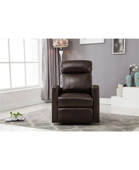 Ac Pacific Sean Modern Infused Small Power Reading Recliner Macys