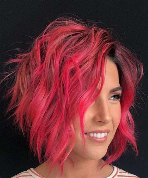 The best hair color ideas for 2019. Gorgeous Pink Bob Haircuts & Hairstyle Trends for 2019 ...