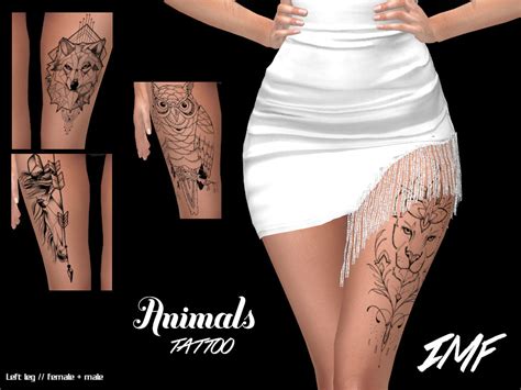 The Sims Resource Imf Tattoo Animals