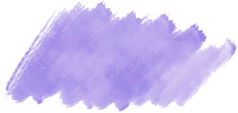 Purple Watercolor Splash And Brush Stroke Clipart Collection For