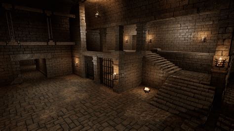 Modular Medieval Sewer Dungeon In Environments Ue Marketplace