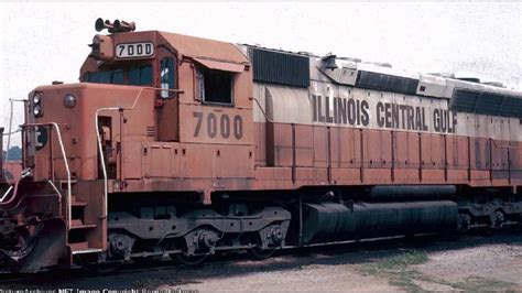 The Illinois Central Gulf Railroad Youtube