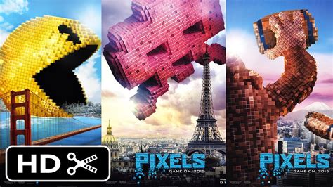 Pixels 2015 International Trailer Starring Adam Sandler Peter