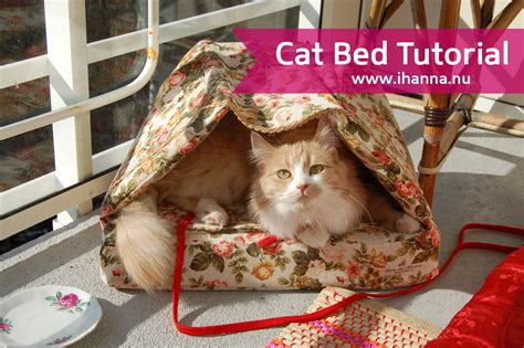 How To Sew A Cat Bed Ihannas Blog