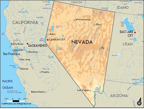 Map Of North Las Vegas Nevada Travelsmapscom
