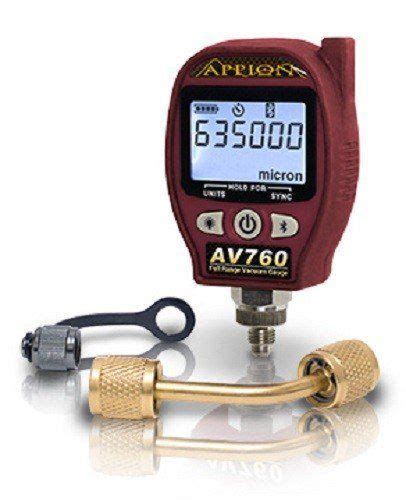 Appion Av760 Full Range Digital Vacuum Gauge 357 Hvac Tools Gauges