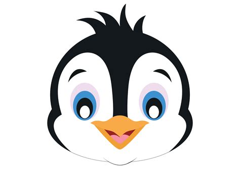 Icon Of Smile Penguin Face Animals Vector Of Penguin Face 4642032