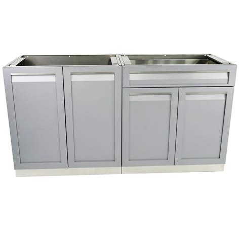 Gift your space magnificence with these superb outdoor kitchen cabinets on alibaba.com. 4 Life Outdoor Stainless Steel 2-Piece 64x35x22.5 in ...