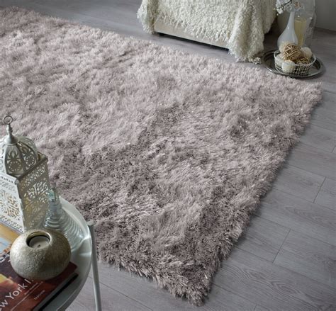 Dazzle Shaggy Rugs In Blush Pink Buy Online From The Rug Seller Uk