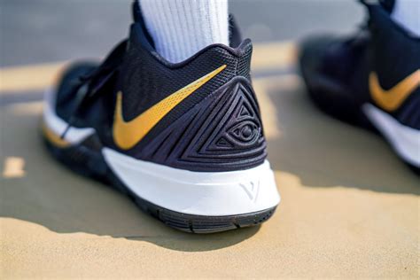 Just In Time For The Nba Finals Nike Kyrie 5 ‘blackgold Laptrinhx