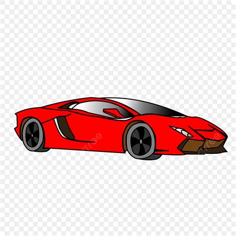 Red Sports Car Clipart Transparent Background Red Sport Car Car