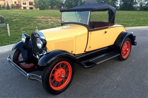 1929 Ford Model A 40 Year Old Restoration Ford Roadster Ford Models