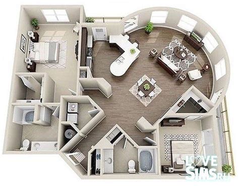 Схемы домов в Симс 4 Sims House Plans House Layout Plans Small House