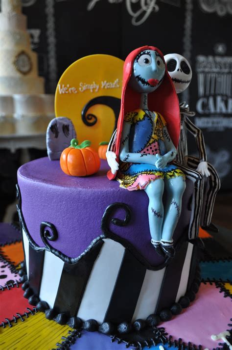 Nightmare Before Christmas Birthday Cake Sugar Bee Sweets Bakery