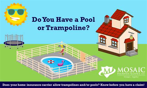 Do You Have To Insure Your Pool Or Trampoline Mosaic Insurance