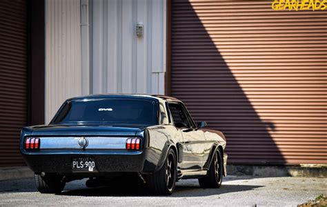 This 1966 Ford Mustang Restomod Is Sexy In Black Autowise