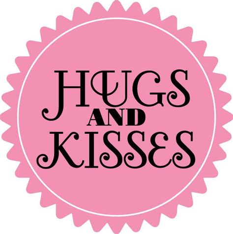Hugs And Kisses Hugs And Kisses Hug Silhouette Design