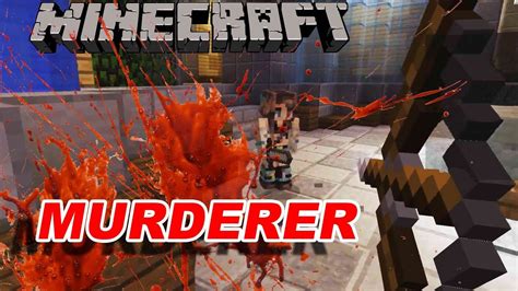 Murder Mystery Minecraft Hypixel Murderer Youtube